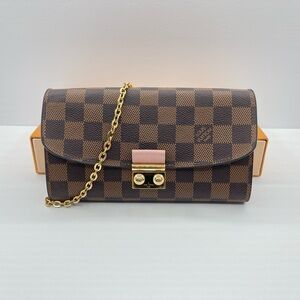 ✨Authentic Louis Vuitton Croisette Chain Wallet